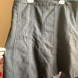 Dark grey skirt